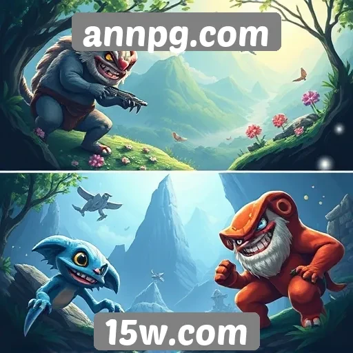 Comparativo entre jogos populares disponíveis em annpg.com