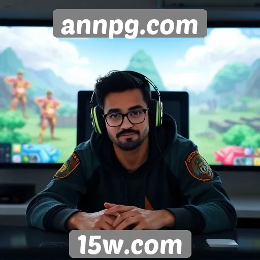 Experiência do usuário no site de jogos annpg.com